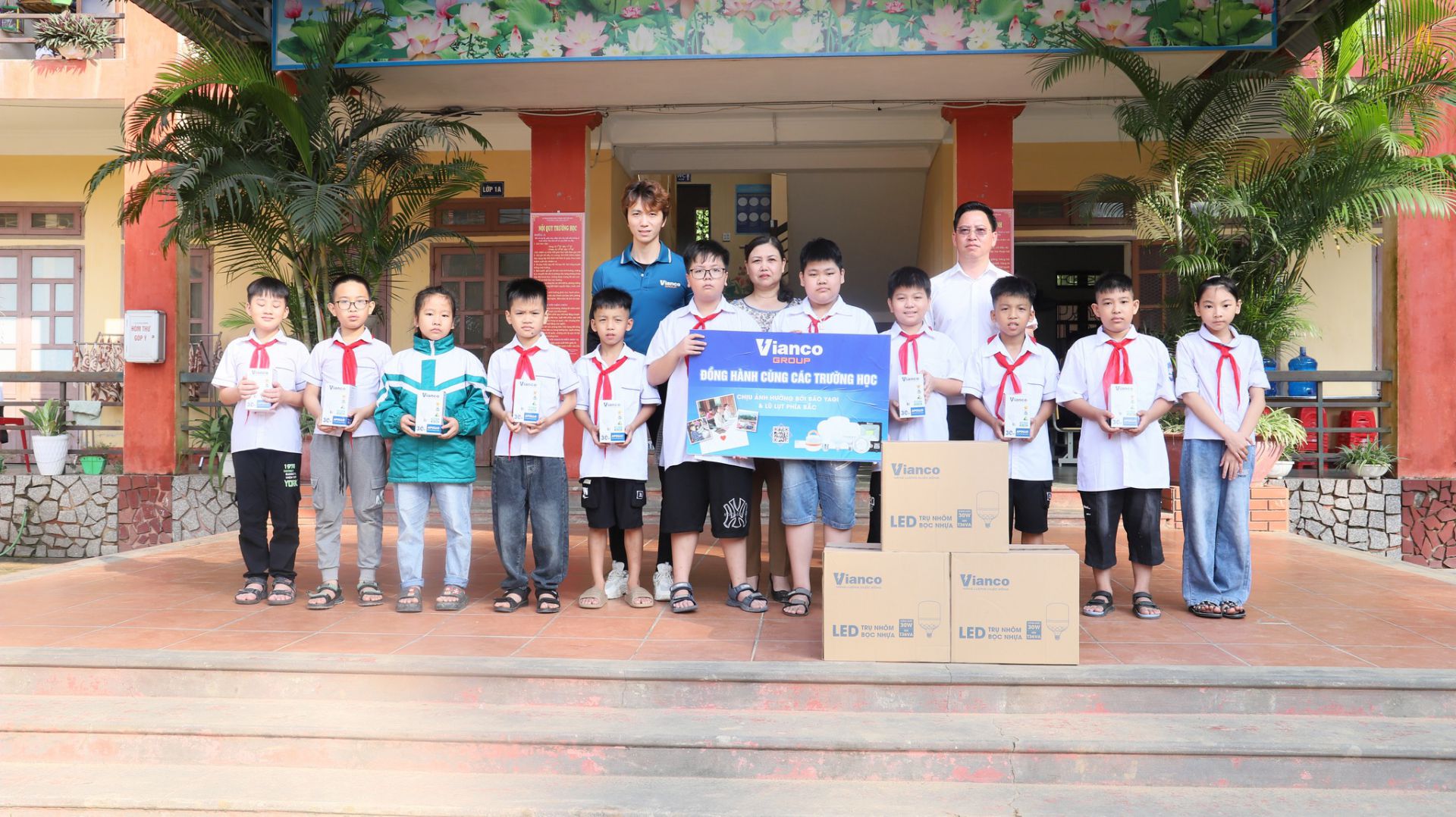 Đồng hành cùng các trường học khắc phục thiệt hại sau bão Yagi & lũ lụt phía Bắc